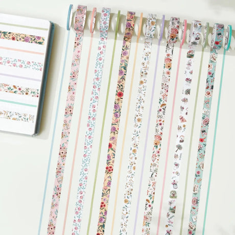 Washi tape Floral Lane 15 - pack - 2 - Washi Tape Shop - Tidformera