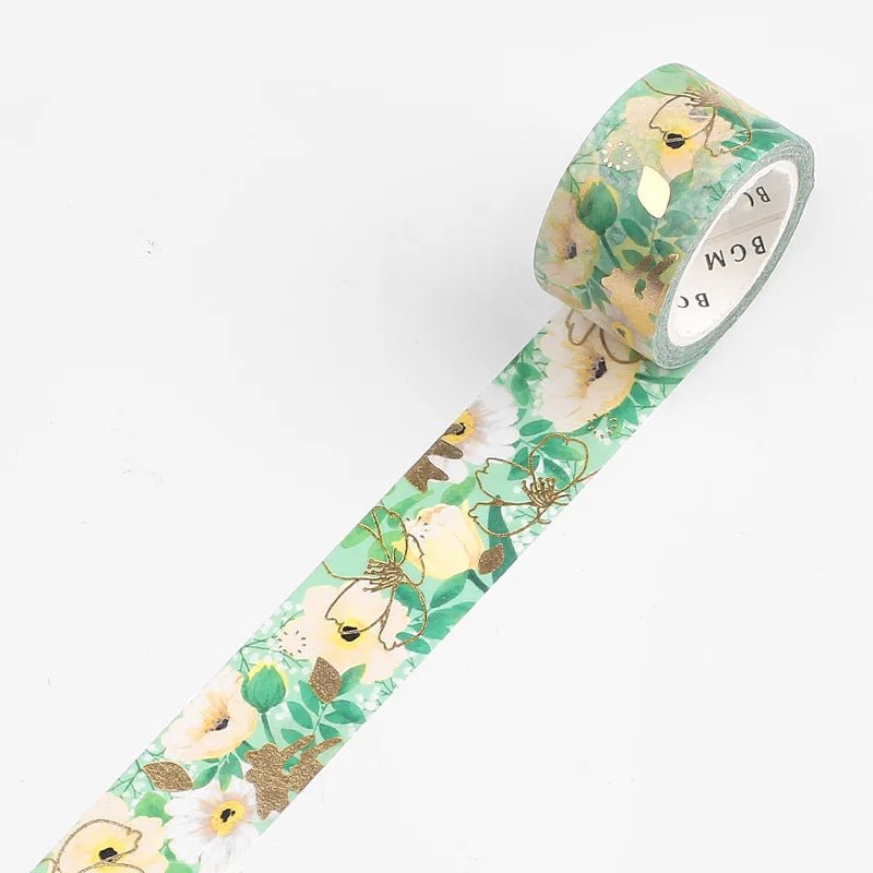 Washi Tape Flower Melody - Anemone - 5 - BGM - Tidformera