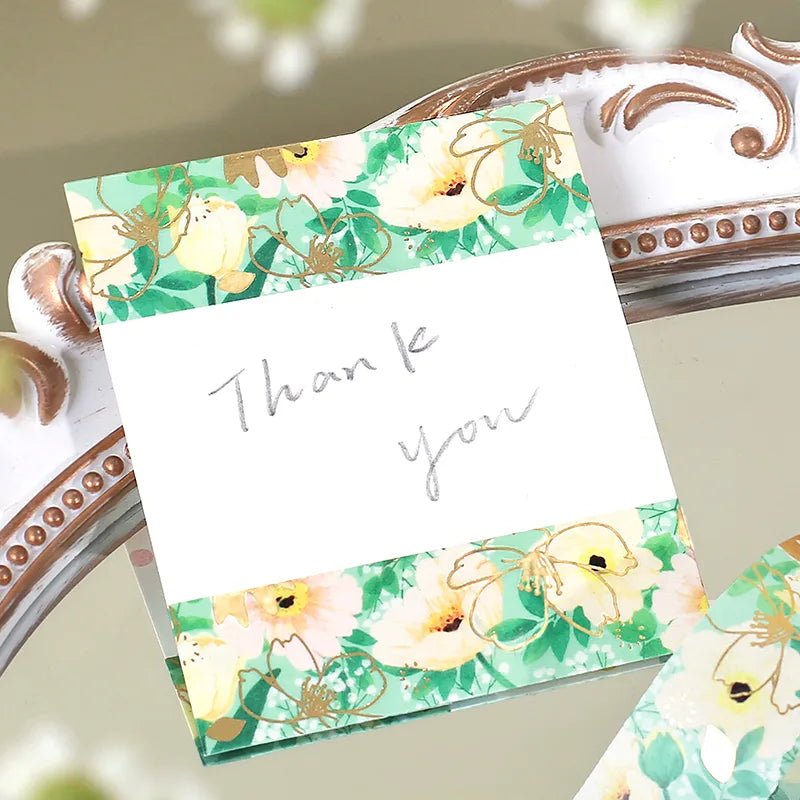 Washi Tape Flower Melody - Anemone - 3 - BGM - Tidformera