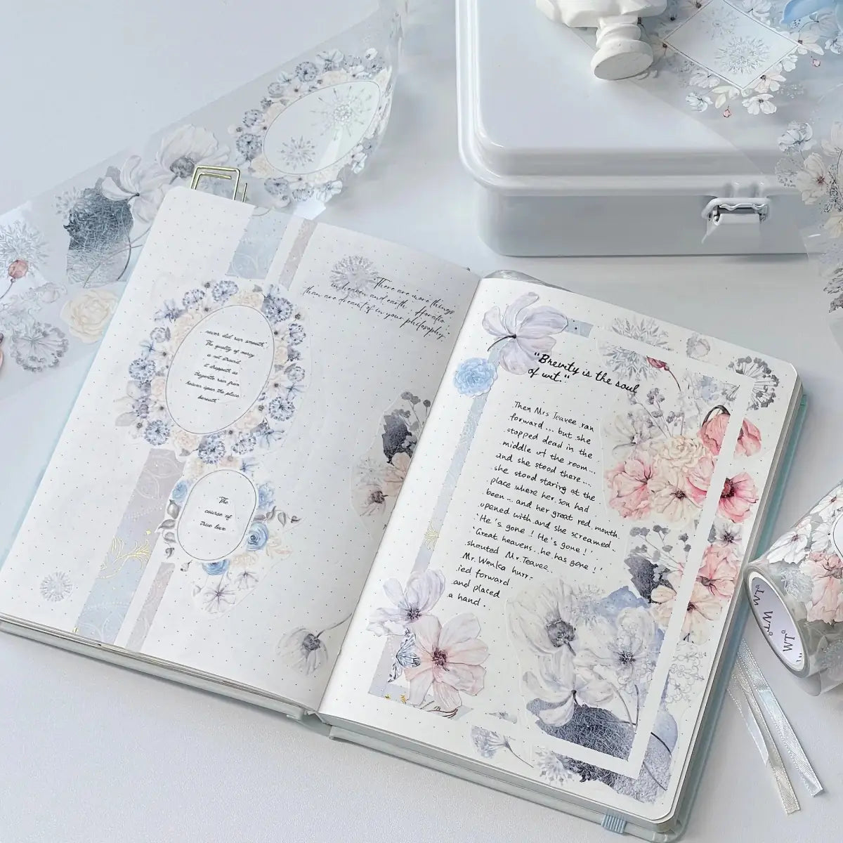 Washi tape Glacial Wide - 70 mm - 3 - Washi Tape Shop - Tidformera