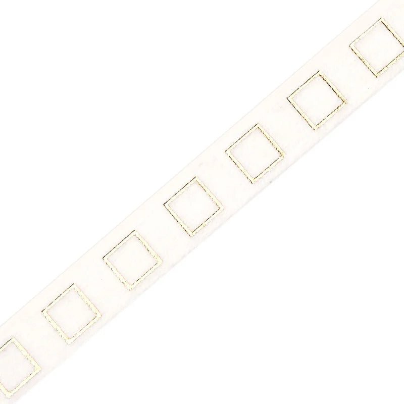 Washi Tape Gold Basic check - 5 mm - 2 - BGM - Tidformera