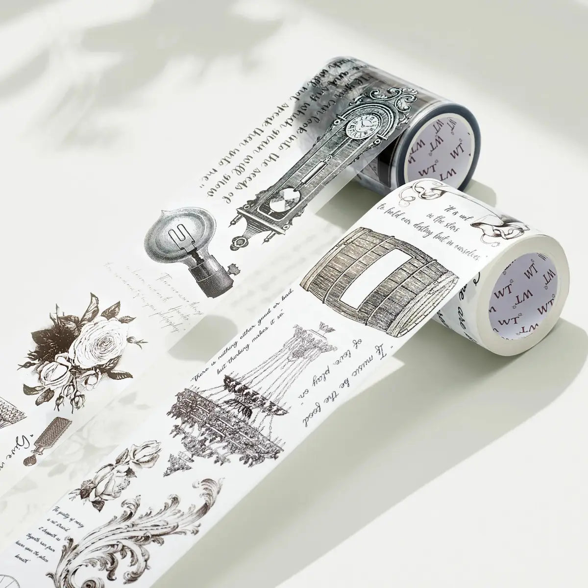 Washi tape Hamlet's Whispers Wide - 60 mm - 4 - Washi Tape Shop - Tidformera
