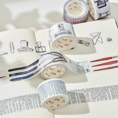 Washi tape Happy Journaling 5 - pack - 2 - Washi Tape Shop - Tidformera