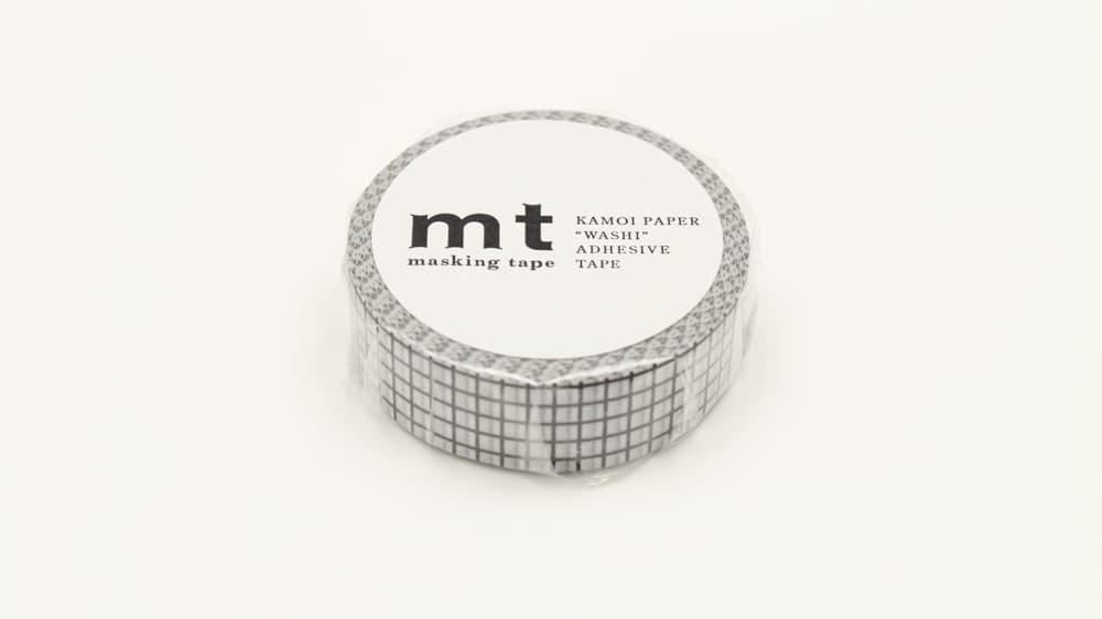 Washi Tape Hougan - Black - 2 - MT masking tape - Tidformera