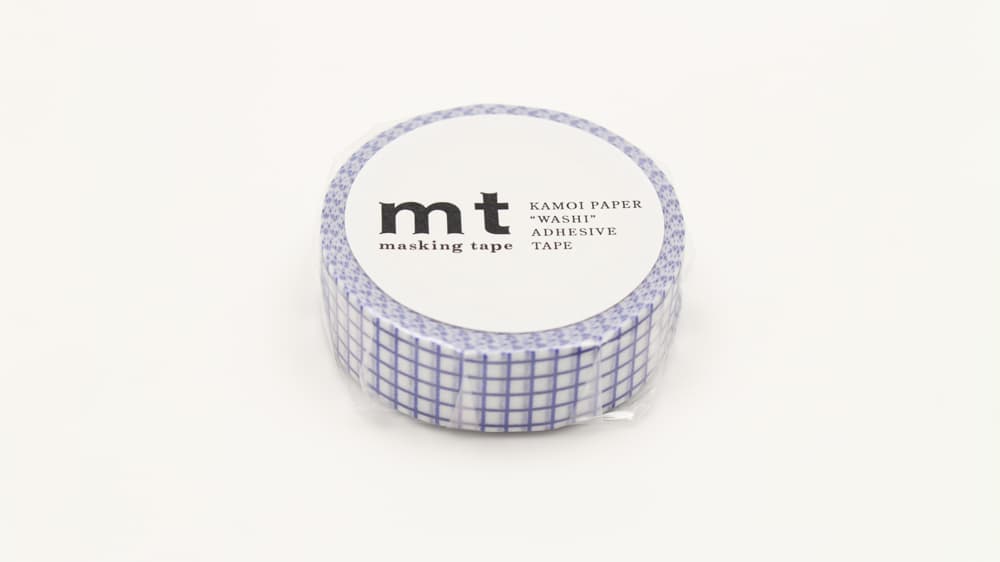 Washi Tape Hougan - Blueberry - 2 - MT masking tape - Tidformera