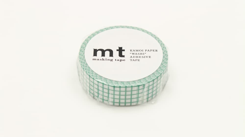 Washi Tape Hougan - Emerald - 2 - MT masking tape - Tidformera