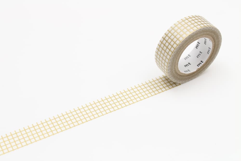Washi Tape Hougan - Gold - 1 - MT masking tape - Tidformera