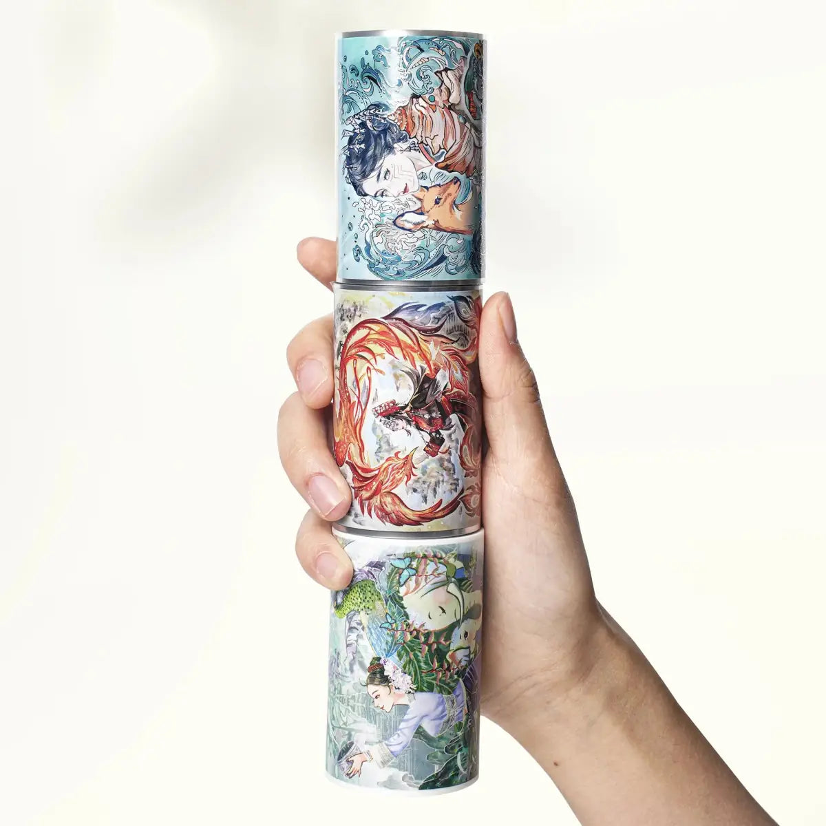 Washi Tape Imperial Glimmer - 72 mm - 4 - Washi Tape Shop - Tidformera