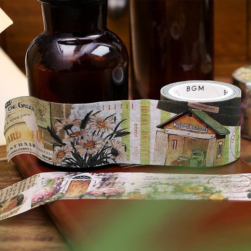 Washi tape Invitation to Romance - Stories - 3 - BGM - Tidformera