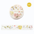 Dekorationstejp med blommor. Washi Tape - Life Serie - Flower Poem från BGM - Tidformera