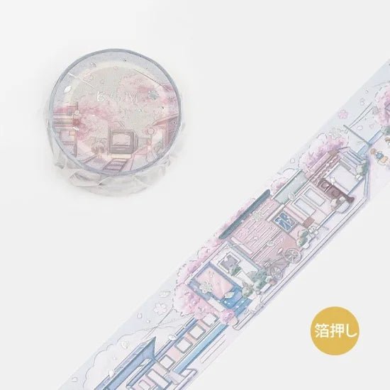 Washi Tape Little World - City by the Sea - 2 - BGM - Tidformera