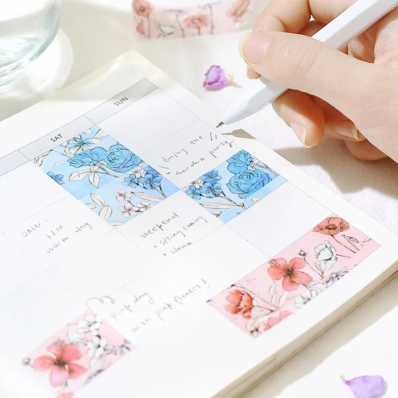 Washi tape Margin - Red - 4 - BGM - Tidformera