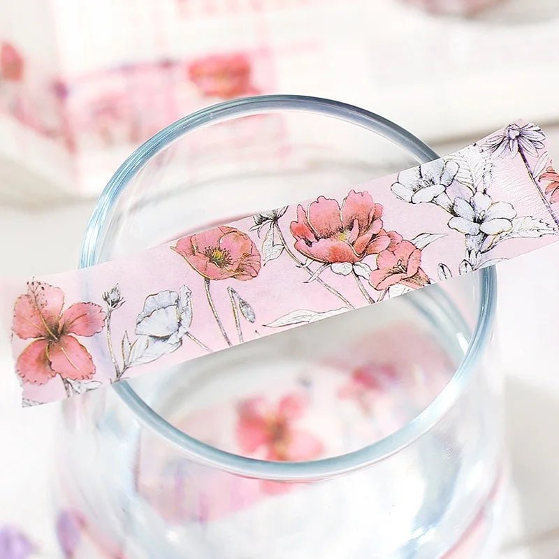 Washi tape Margin - Red - 3 - BGM - Tidformera