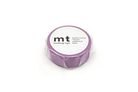Washi Tape Matte - Purple - 2 - MT masking tape - Tidformera