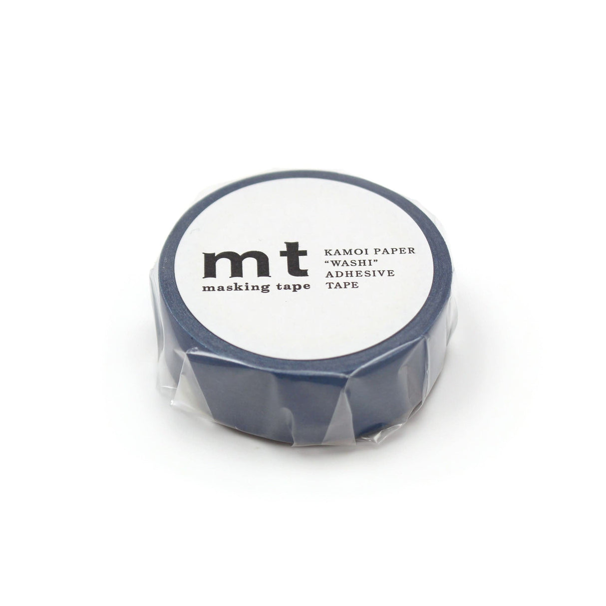 Washi Tape Matte - Smoky blue - 2 - MT masking tape - Tidformera