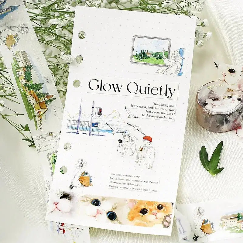 Washi Tape Memories of Travel - 3 - BGM - Tidformera