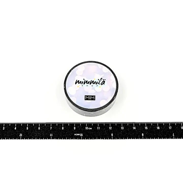 Washi tape - Mimmilä - Measuring Moments Black 15 mm - 1 - MIC & MIM Premium Paper Shop - Tidformera