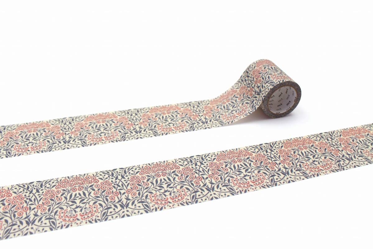 Washi Tape Morris & Co Michaelmas Daisy - 3 - MT masking tape - Tidformera