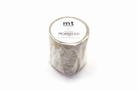 Washi Tape Morris & Co Scroll and Flower - 2 - MT masking tape - Tidformera