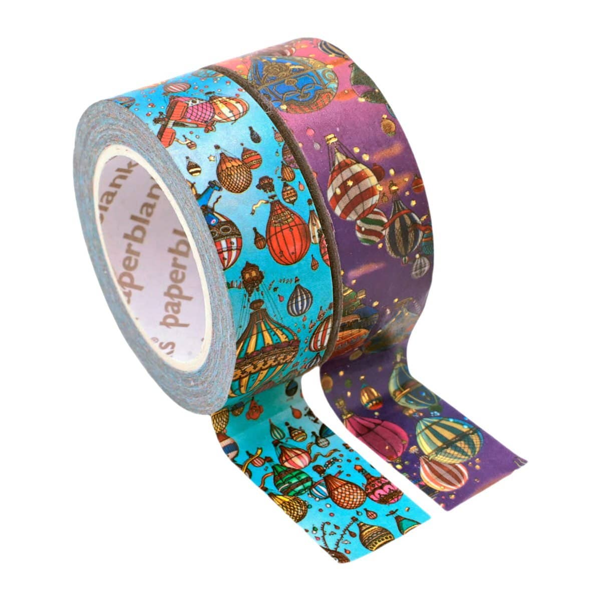 Washi Tape Paperblanks 2 - pack - Balloon Festival & Sunset Ride - 2 - Paperblanks - Tidformera
