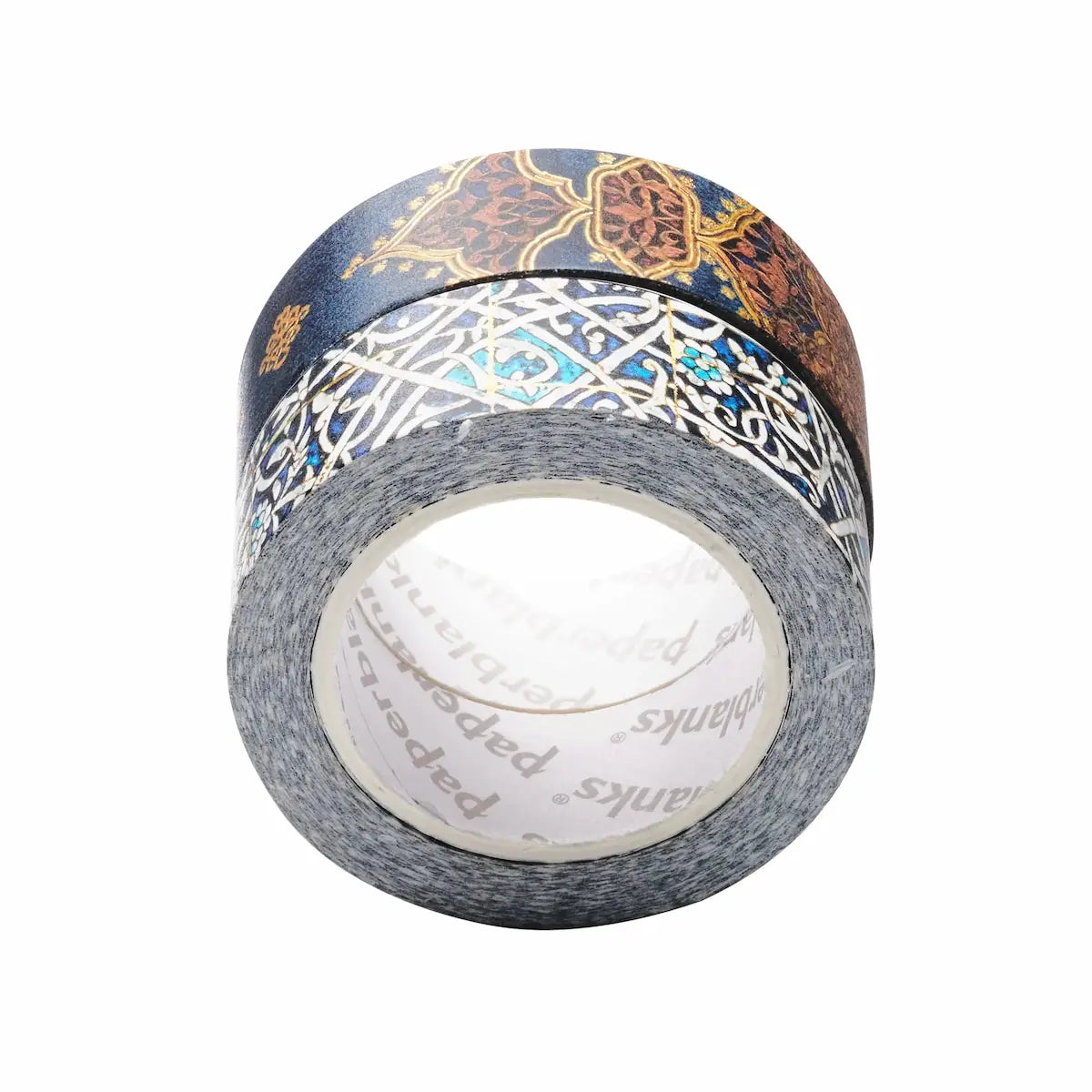Washi Tape Paperblanks 2 - pack - Granada Turquoise & Safavid Indigo - 3 - Paperblanks - Tidformera