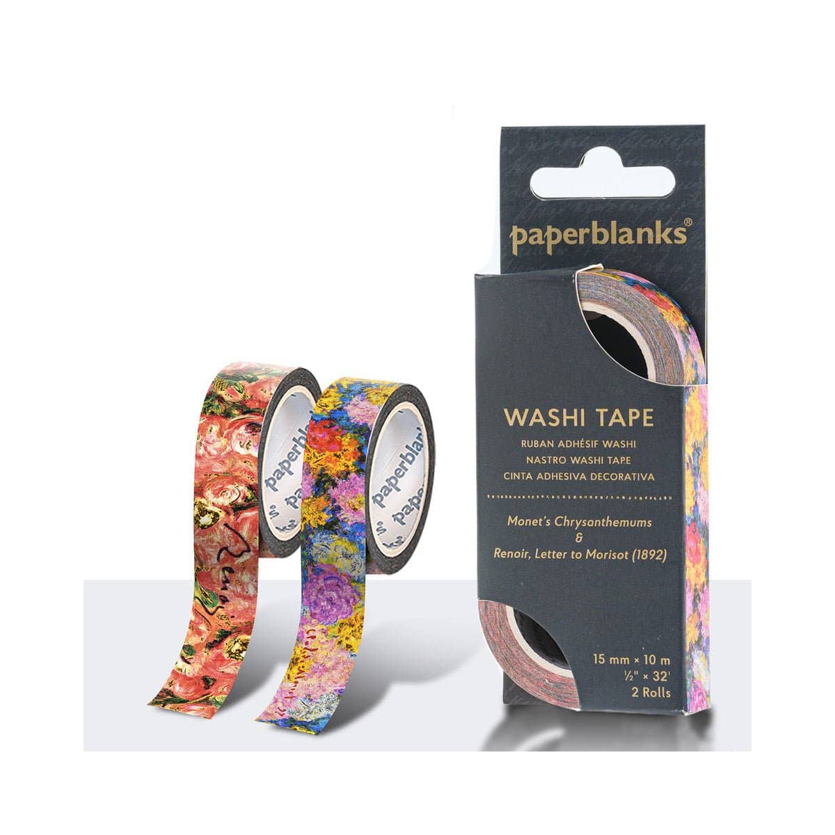 Washi Tape Paperblanks 2 - pack - Monet & Renoir - 1 - Paperblanks - Tidformera