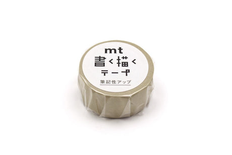 Washi Tape Pastel - Dull yellow 20 mm - 2 - MT masking tape - Tidformera