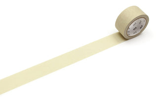 Washi Tape Pastel - Dull yellow 20 mm från MT masking tape - Gul washi tape - Tidformera