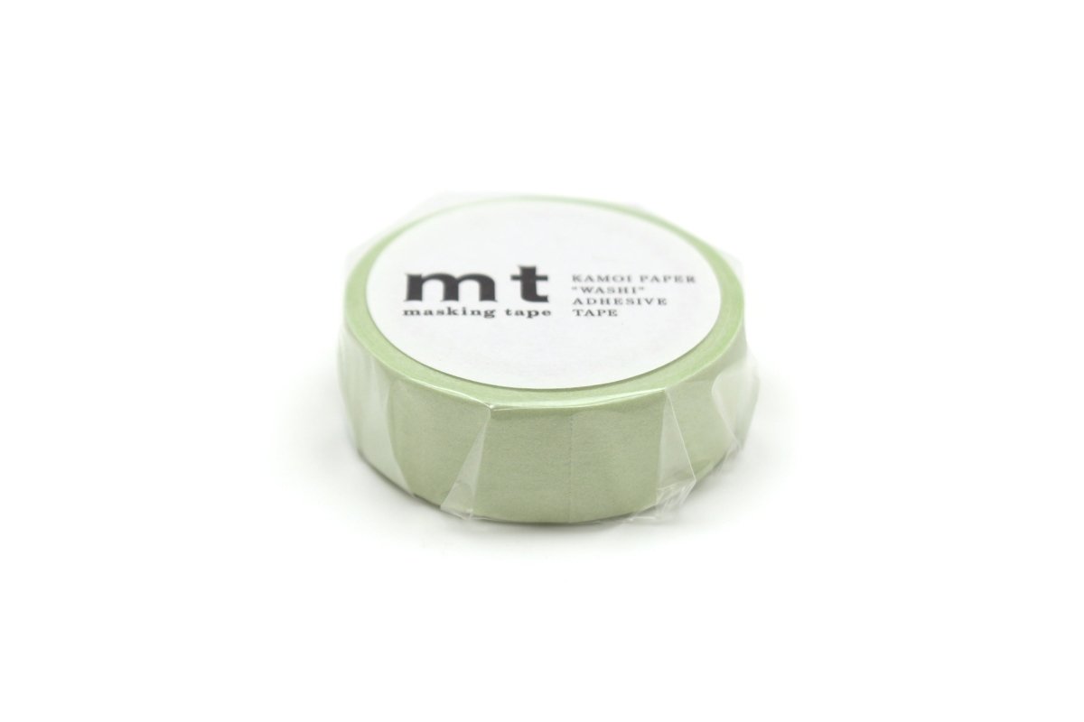Washi Tape Pastel - Leaf - 2 - MT masking tape - Tidformera