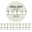 Washi tape - Penpaling Paula - Cottage plaid 15 mm - 1 - Penpaling Paula - Tidformera