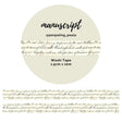 Washi tape - Penpaling Paula - Manuscript 15 mm - 1 - Penpaling Paula - Tidformera