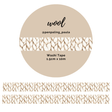 Washi tape - Penpaling Paula - Wool - 1 - Penpaling Paula - Tidformera