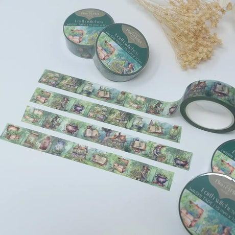 Washi tape Plan & Plot - Earth witches 15 mm - 12 - Plan & Plot Studio - Tidformera