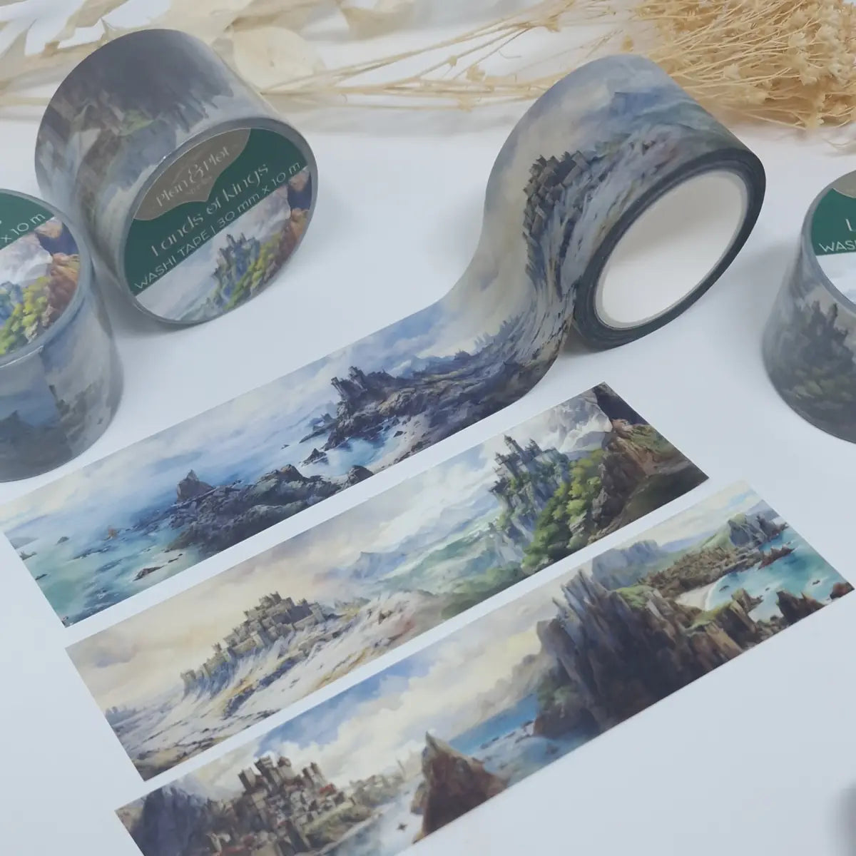 Washi tape Plan & Plot - Lands of kings 30 mm - 4 - Plan & Plot Studio - Tidformera