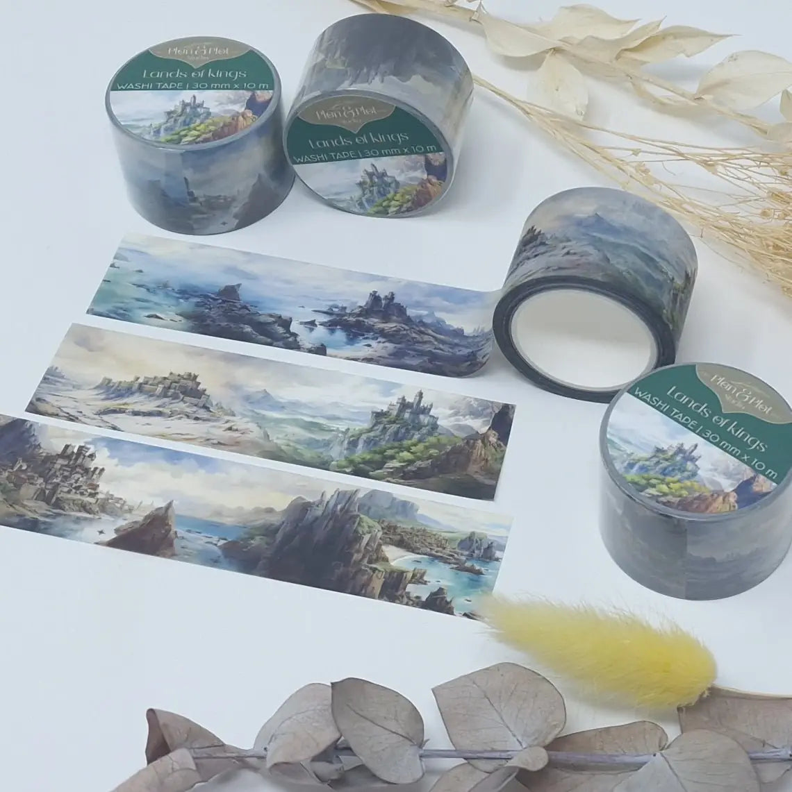 Washi tape Plan & Plot - Lands of kings 30 mm - 11 - Plan & Plot Studio - Tidformera