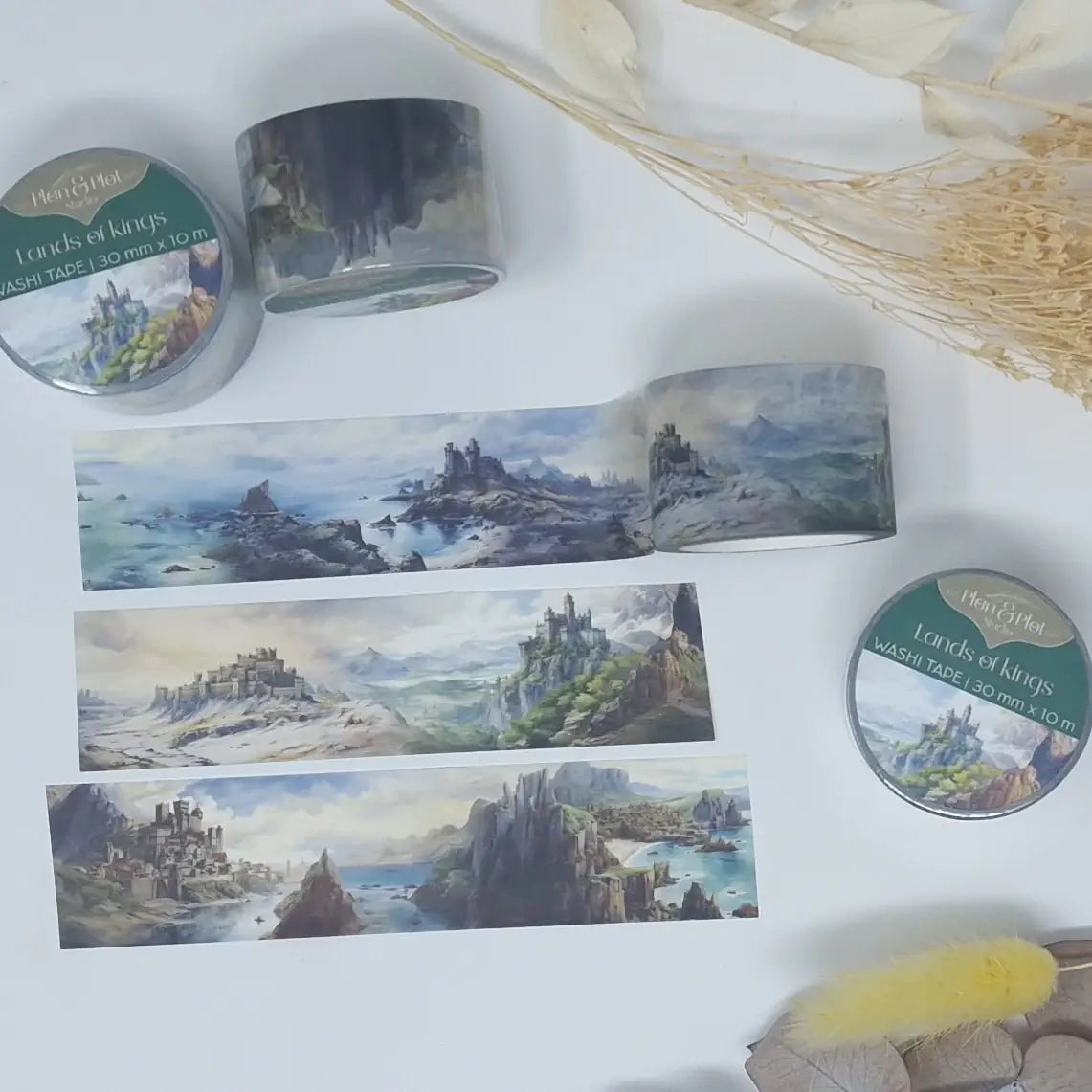 Washi tape Plan & Plot - Lands of kings 30 mm - 9 - Plan & Plot Studio - Tidformera