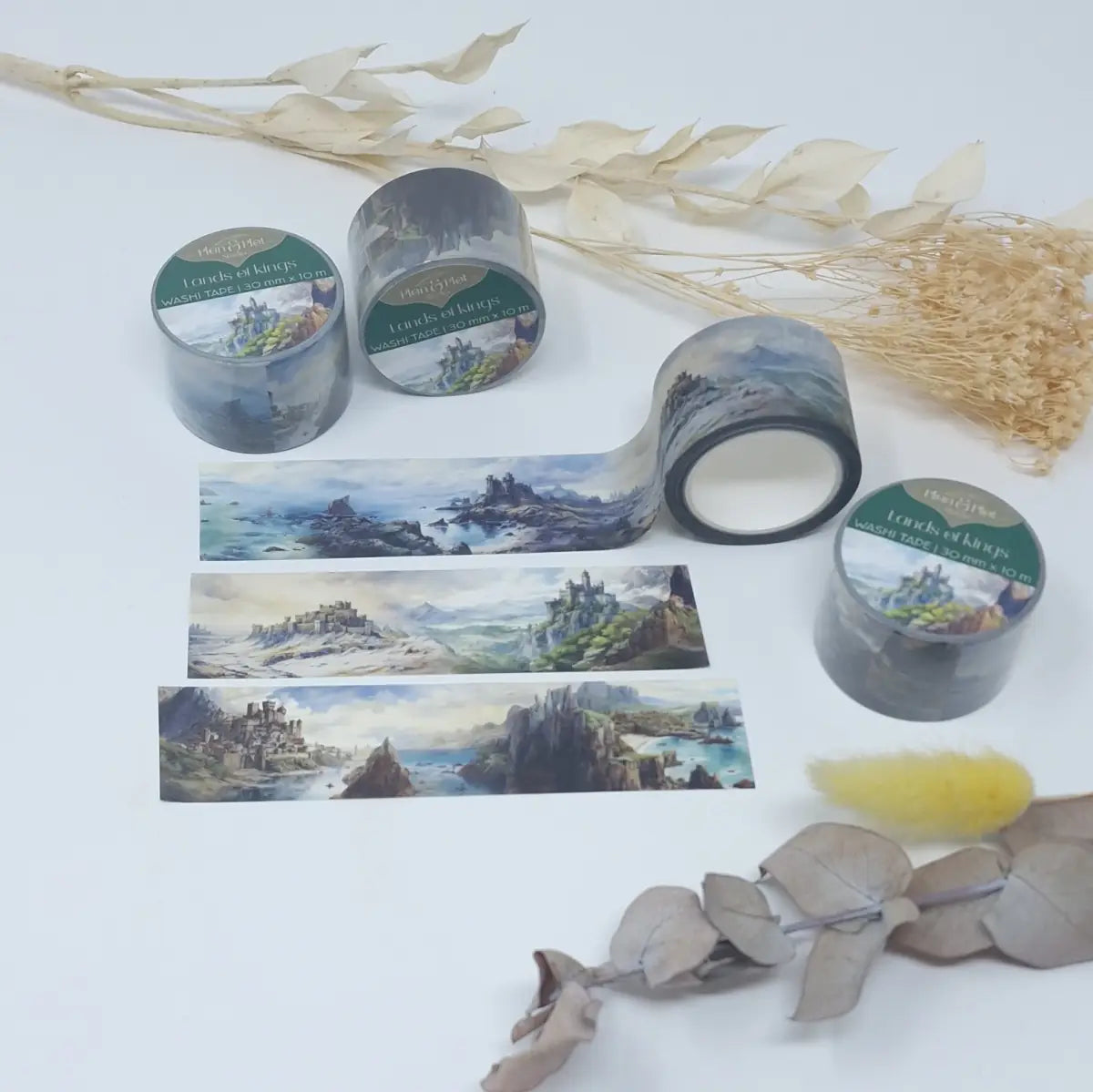 Washi tape Plan & Plot - Lands of kings 30 mm - 8 - Plan & Plot Studio - Tidformera