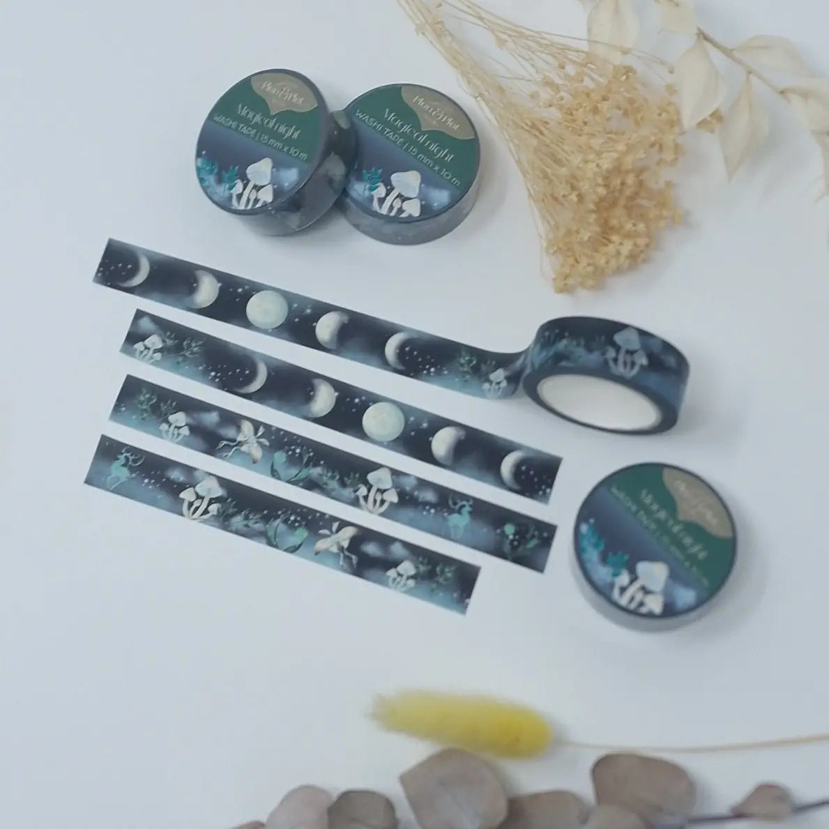 Washi tape Plan & Plot - Magical night 15 mm - 12 - Plan & Plot Studio - Tidformera