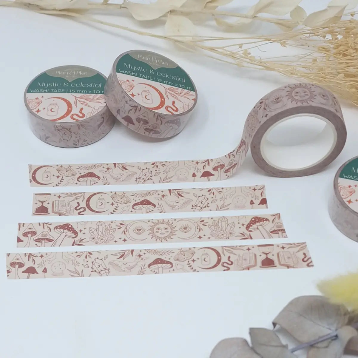 Washi tape Plan & Plot - Mystic & Celestial 15 mm - 5 - Plan & Plot Studio - Tidformera