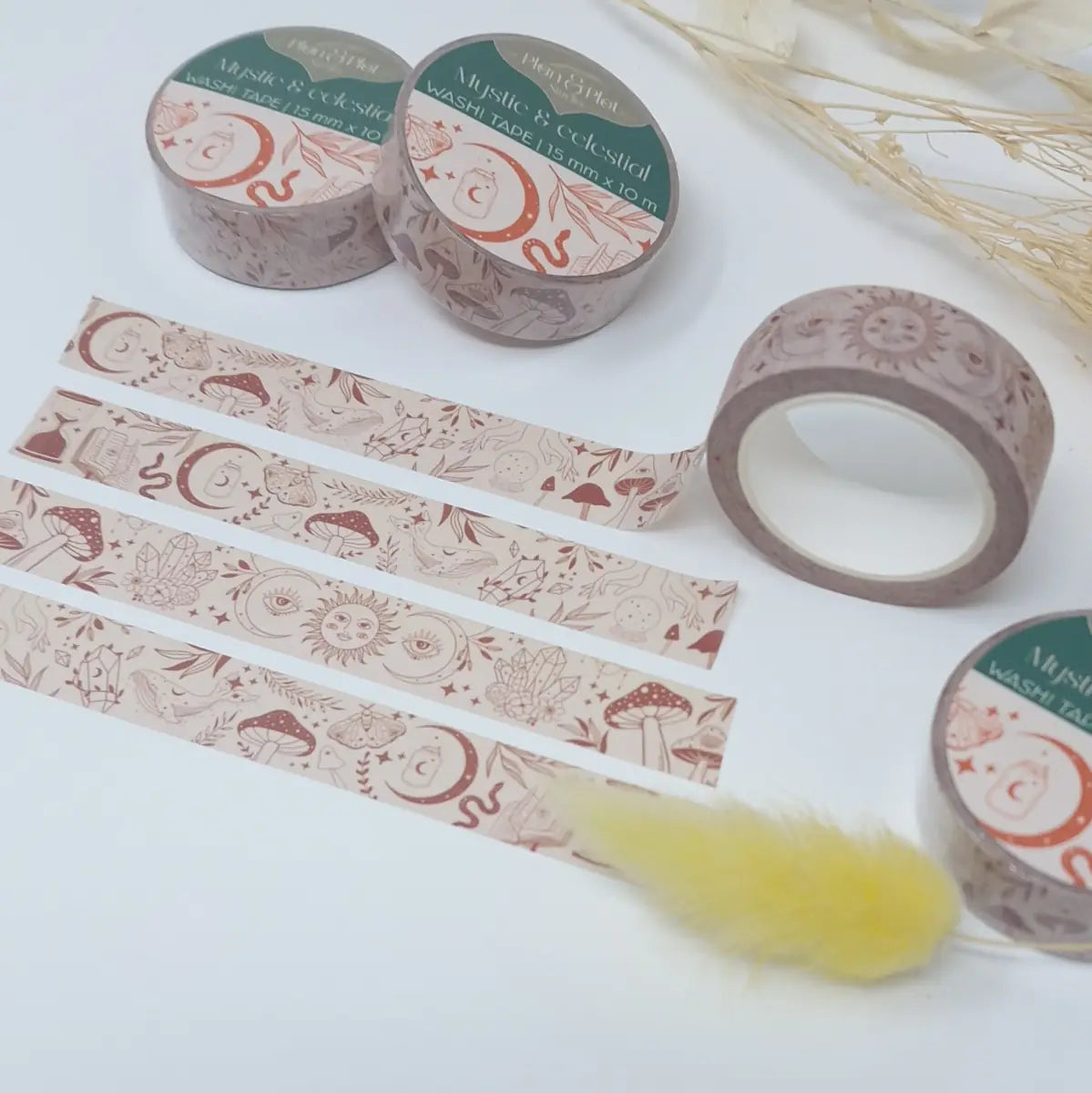 Washi tape Plan & Plot - Mystic & Celestial 15 mm - 9 - Plan & Plot Studio - Tidformera