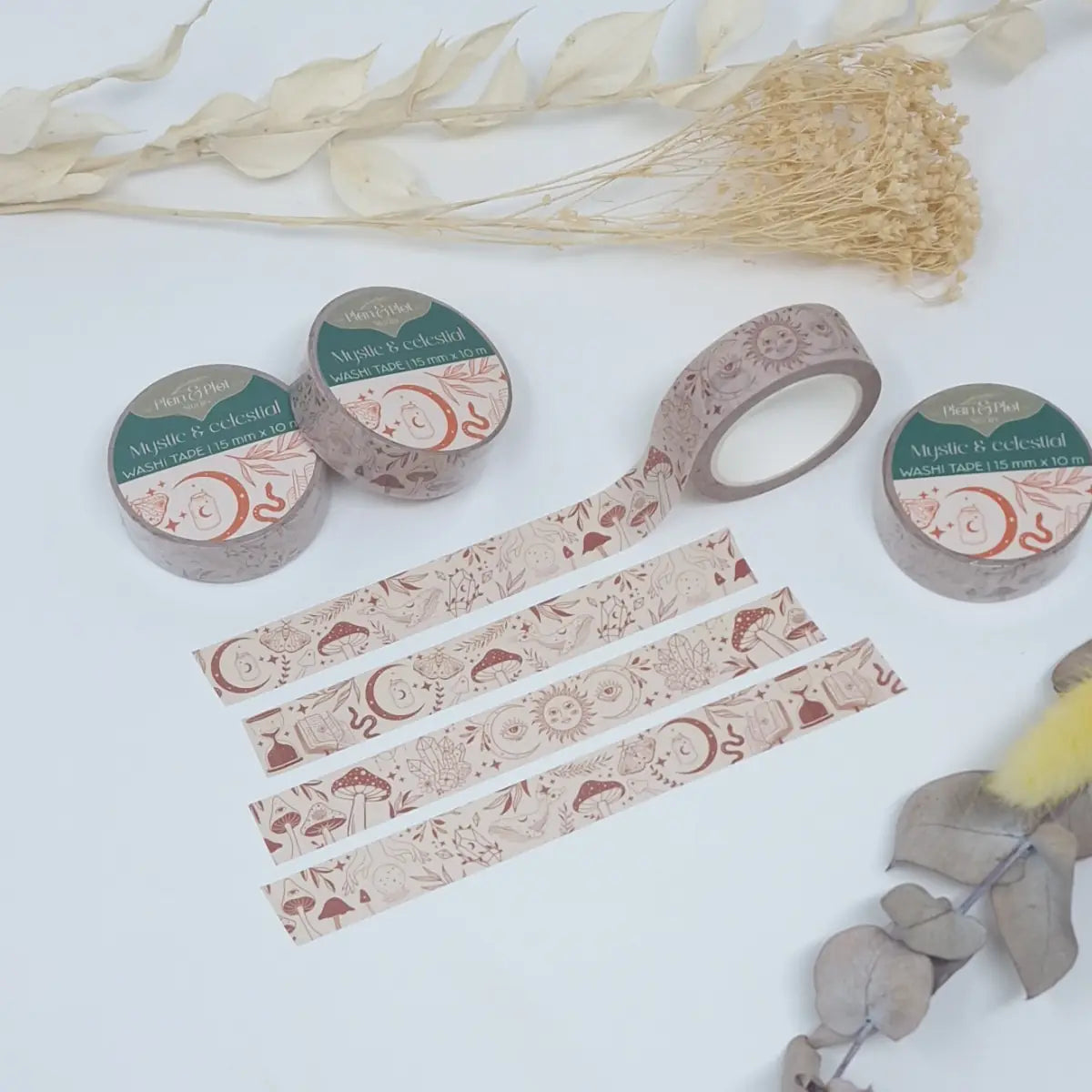 Washi tape Plan & Plot - Mystic & Celestial 15 mm - 14 - Plan & Plot Studio - Tidformera
