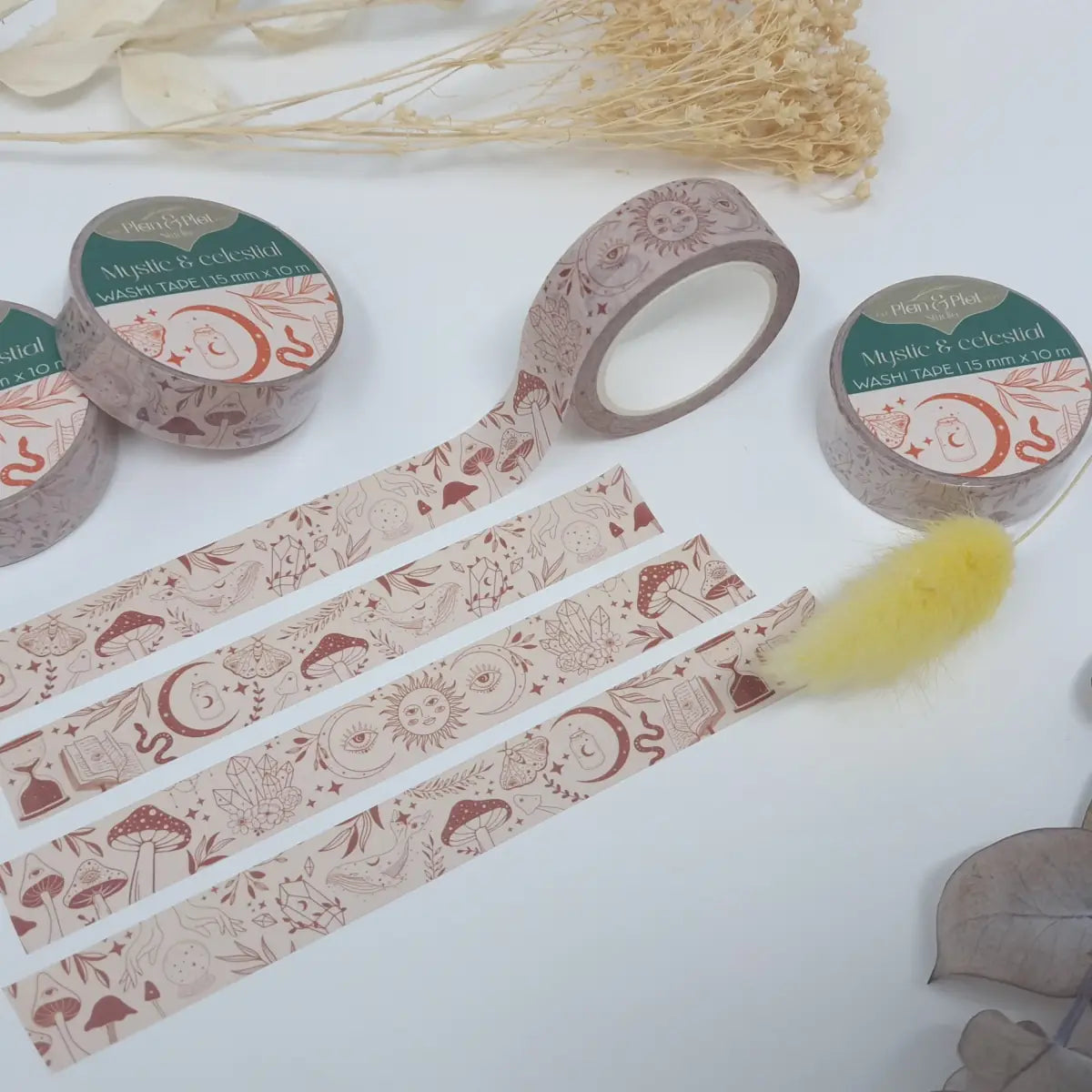 Washi tape Plan & Plot - Mystic & Celestial 15 mm - 12 - Plan & Plot Studio - Tidformera