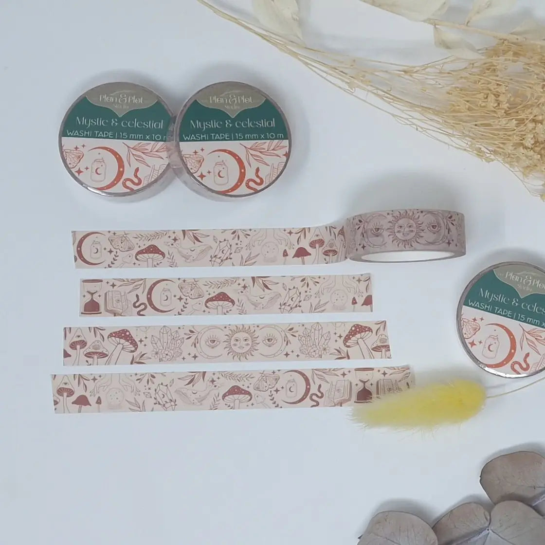 Washi tape Plan & Plot - Mystic & Celestial 15 mm - 11 - Plan & Plot Studio - Tidformera
