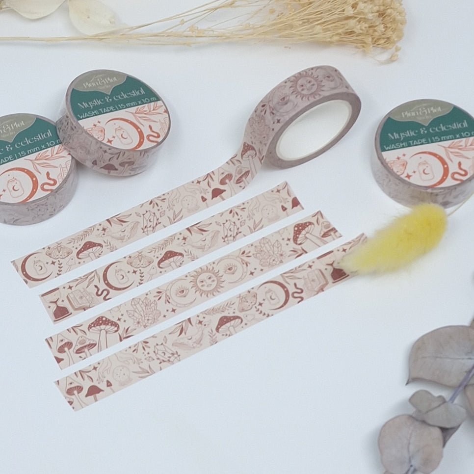 Washi tape Plan & Plot - Mystic & Celestial 15 mm - 6 - Plan & Plot Studio - Tidformera