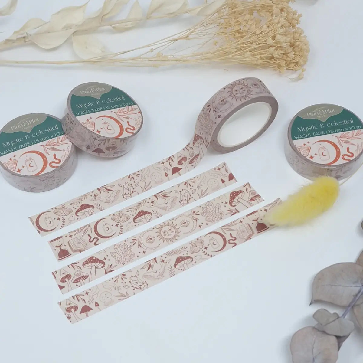 Washi tape Plan & Plot - Mystic & Celestial 15 mm - 10 - Plan & Plot Studio - Tidformera