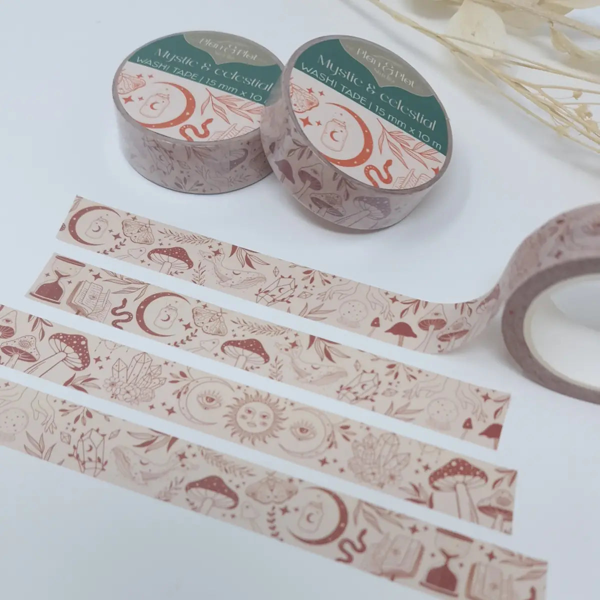 Washi tape Plan & Plot - Mystic & Celestial 15 mm - 3 - Plan & Plot Studio - Tidformera