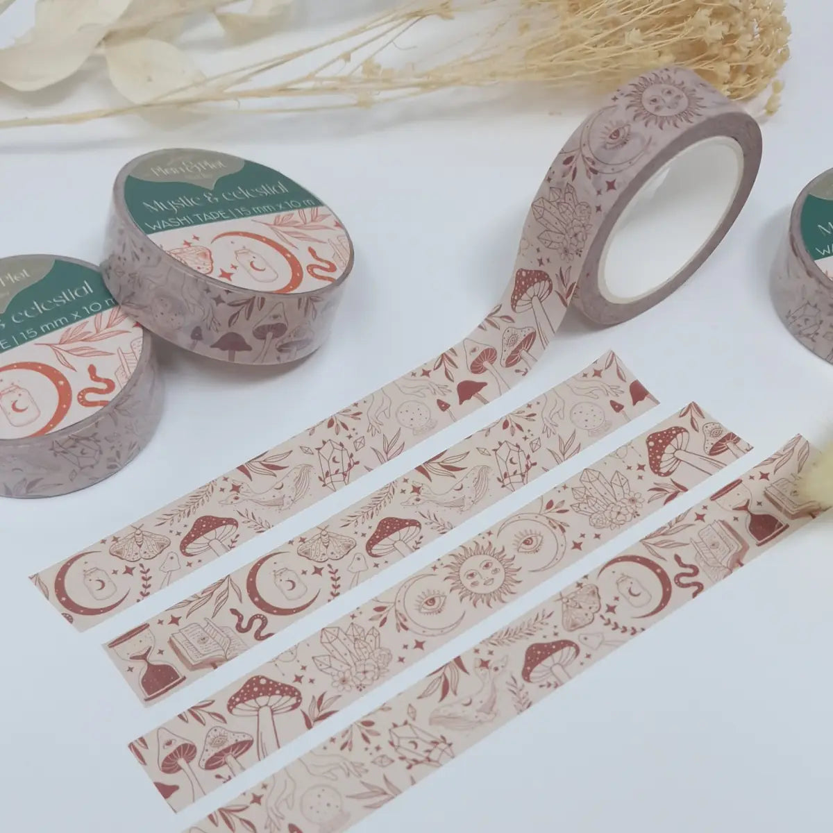 Washi tape Plan & Plot - Mystic & Celestial 15 mm - 8 - Plan & Plot Studio - Tidformera