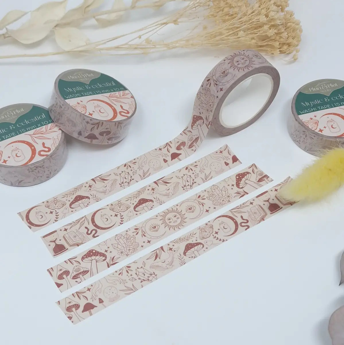 Washi tape Plan & Plot - Mystic & Celestial 15 mm - 7 - Plan & Plot Studio - Tidformera