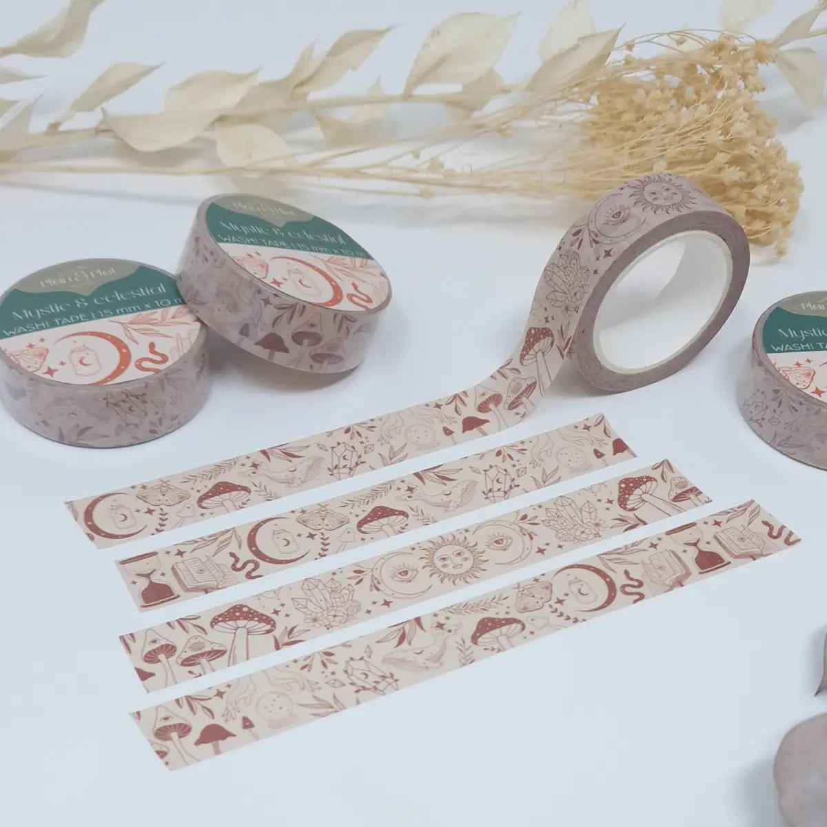 Washi tape Plan & Plot - Mystic & Celestial 15 mm - 2 - Plan & Plot Studio - Tidformera