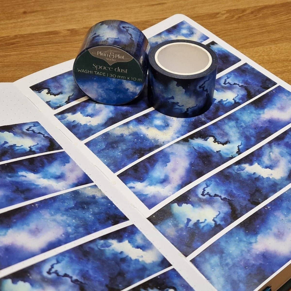 Washi tape Plan & Plot - Space Dust 30 mm - 2 - Plan & Plot Studio - Tidformera